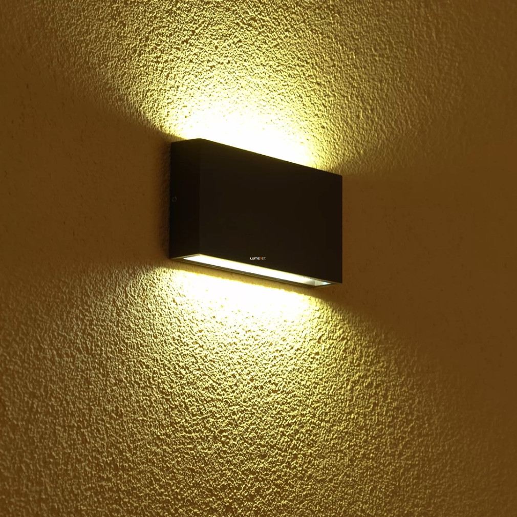 Lampă LED de exterior pentru perete, maro, 17,5 cm - Kamal Redo