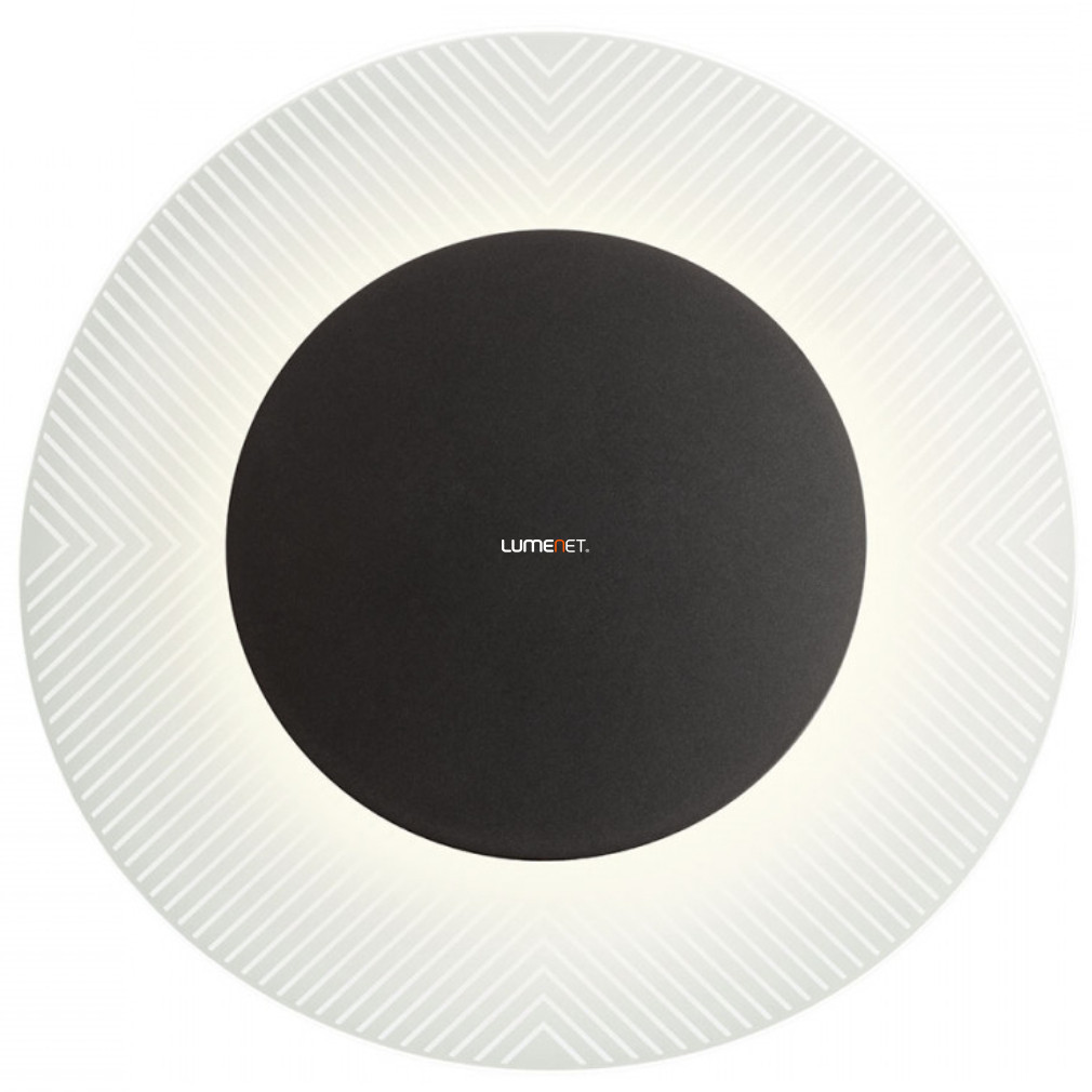 Lampa LED de perete 14 W, alb cald, negru mat - Tatoo Redo 01-2689