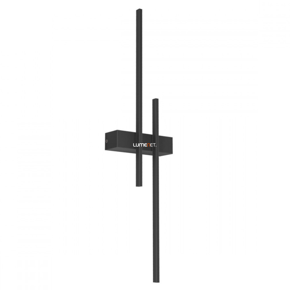 Lampa LED de perete 12 W, alb cald, negru mat - Tangert-L Redo 01-2747