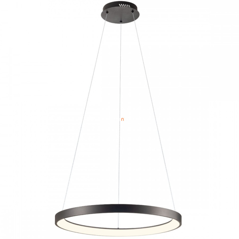 Lampă suspendată cu LED reglabilă cu întrerupător 50 W, alb cald, negru mat - Iconic Redo 01-2674