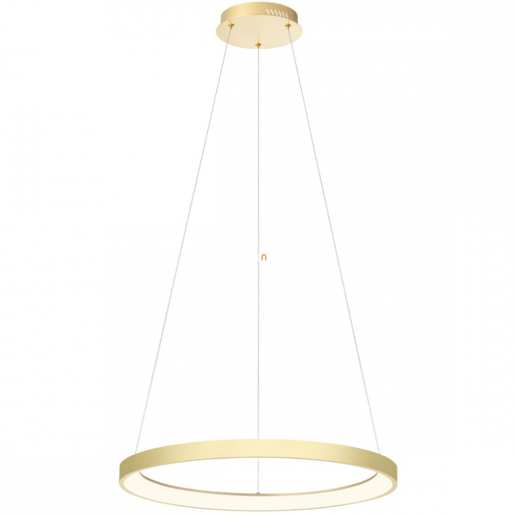 Lampă suspendată cu LED reglabilă cu întrerupător 50 W, alb cald, auriu - Iconic Redo 01-2673