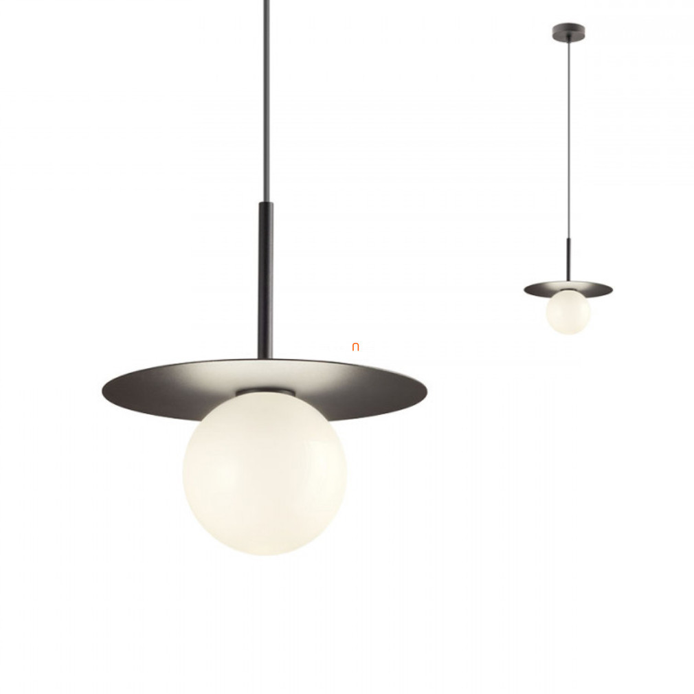 Lampa suspendată 20 cm, negru mat - Plato Redo 01-2728