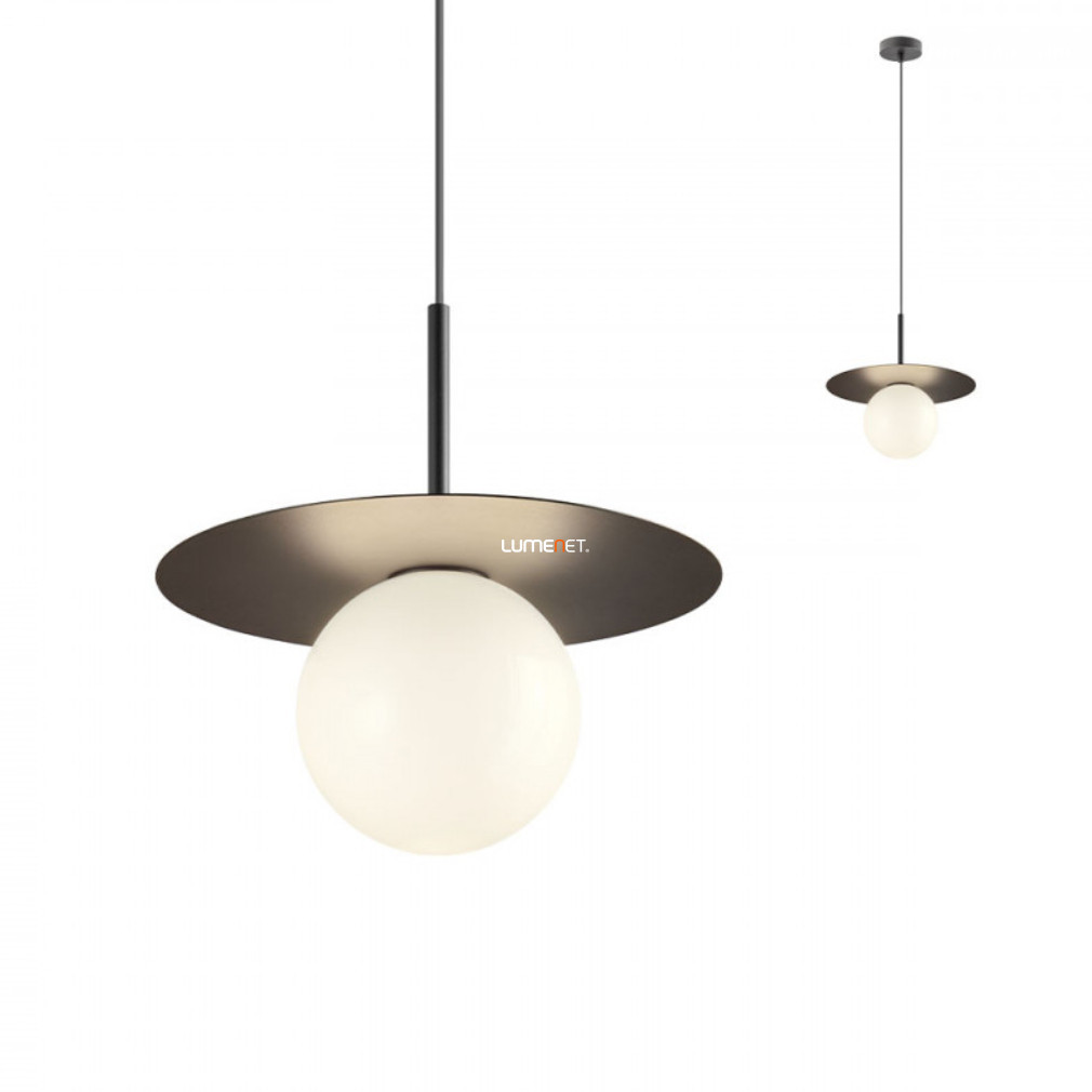 Lampa suspendată 30 cm, negru mat - Plato Redo 01-2730