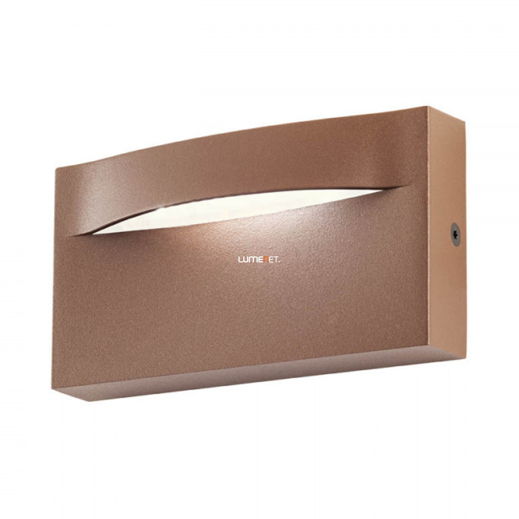 Lampa LED de exterior pentru perete, culoare maro - Polifemo Redo