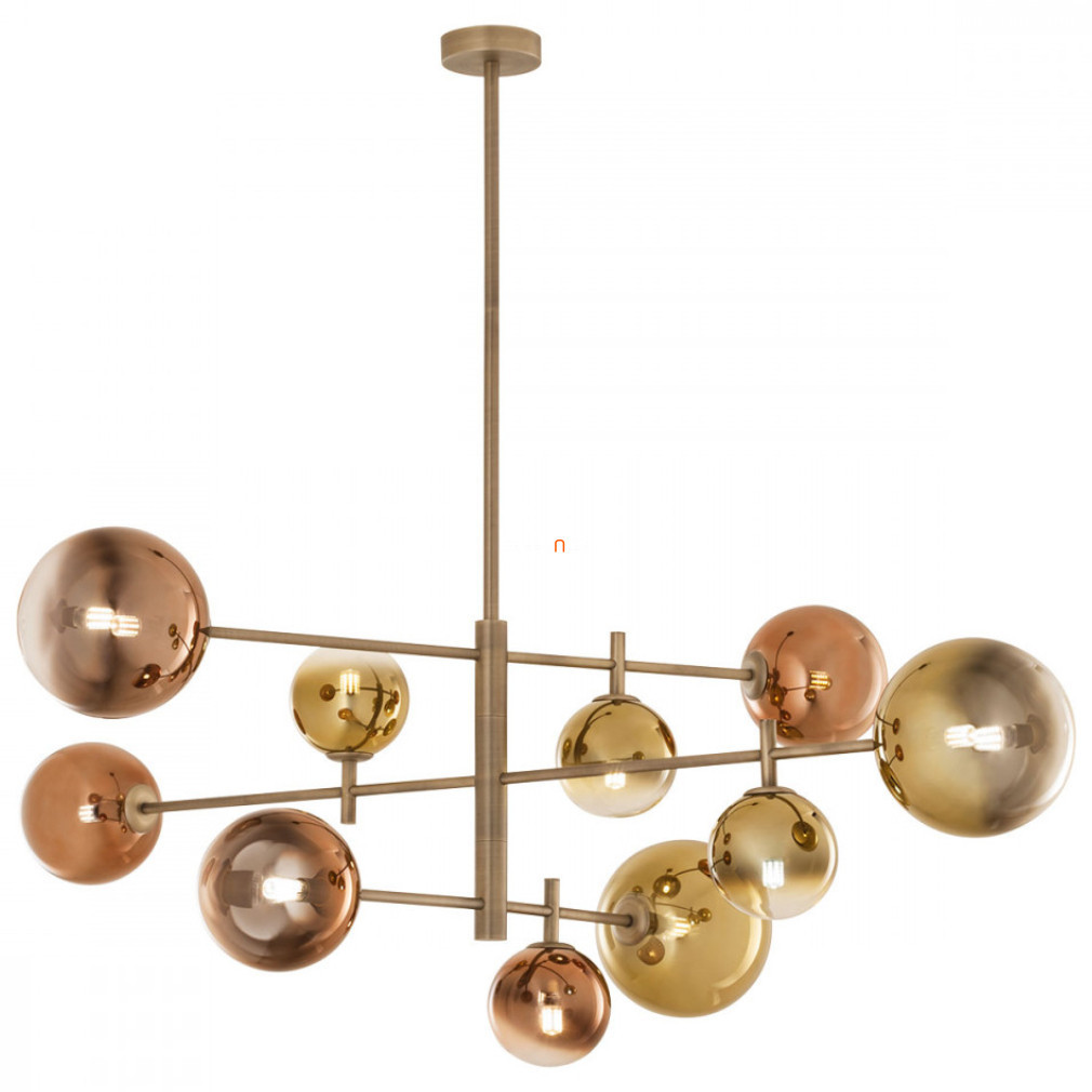 Candelabru cu globuri, 10 brațe - Roy Redo 01-2781
