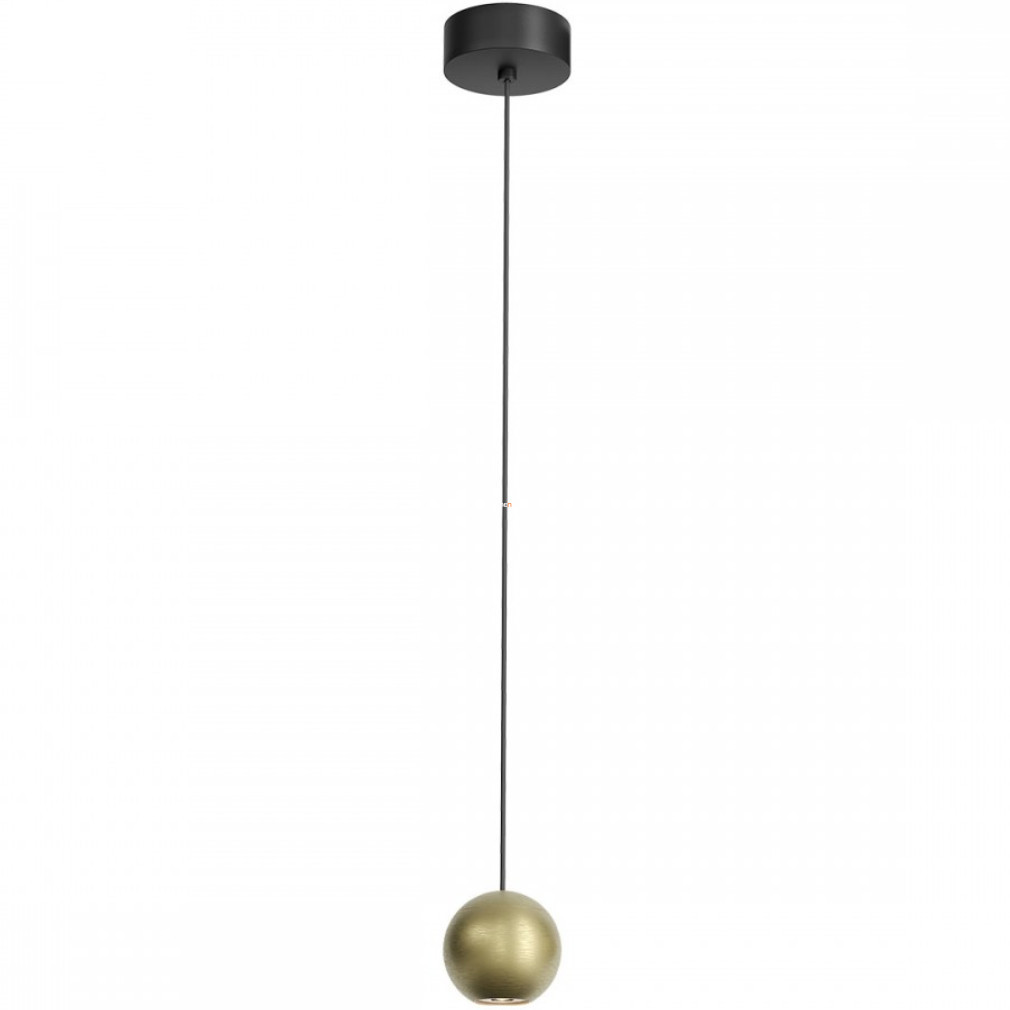 Lampa suspendată cu LED în culoarea alamă, 7 cm - Obo Redo 01-2806