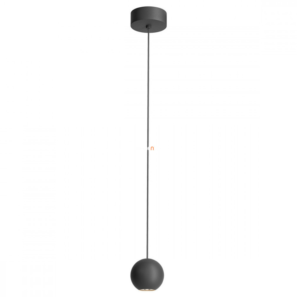 Lampa suspendată cu LED 8,5 W, alb cald, negru mat - Obo Redo 01-2808