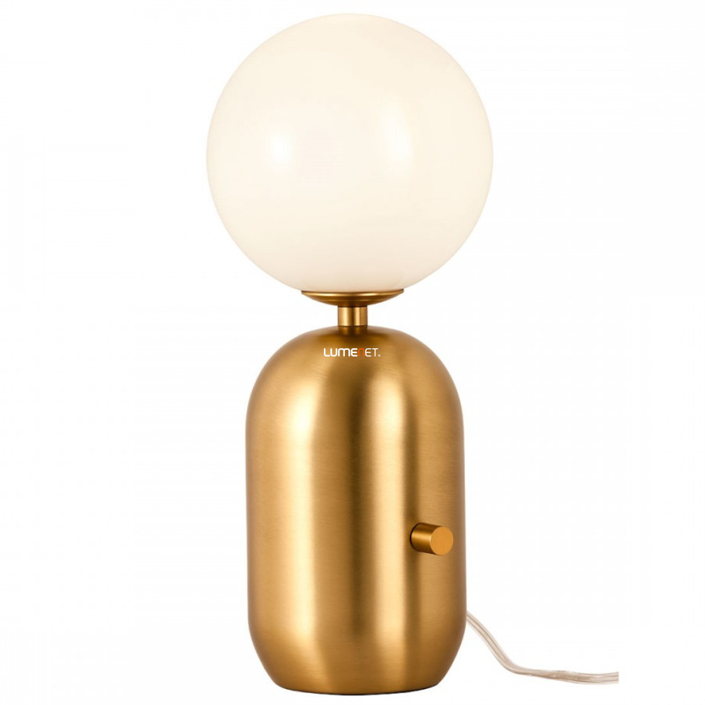 Lampa de masă, aurie, 40 cm - Helios Redo 01-2931, cu soclu 1xE27