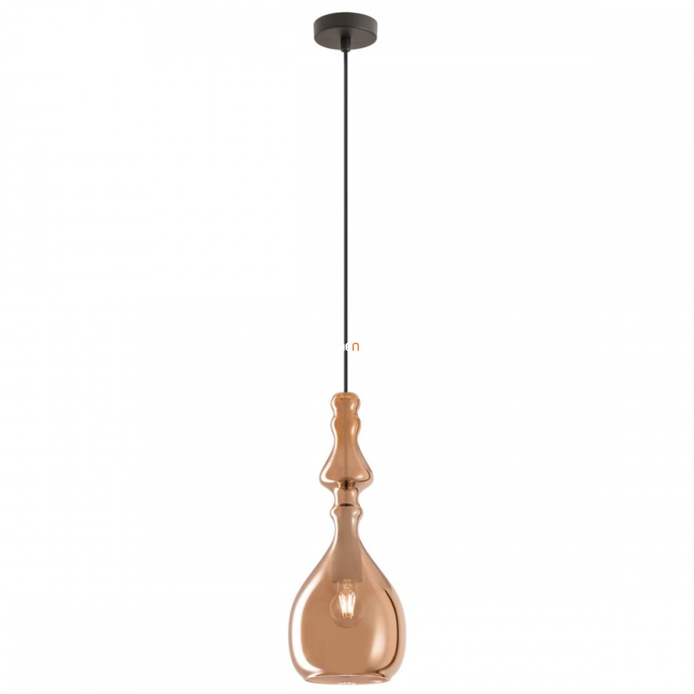 Lampa suspendată 18 cm, culoare negru-maro mat - Ambix Redo 01-2939