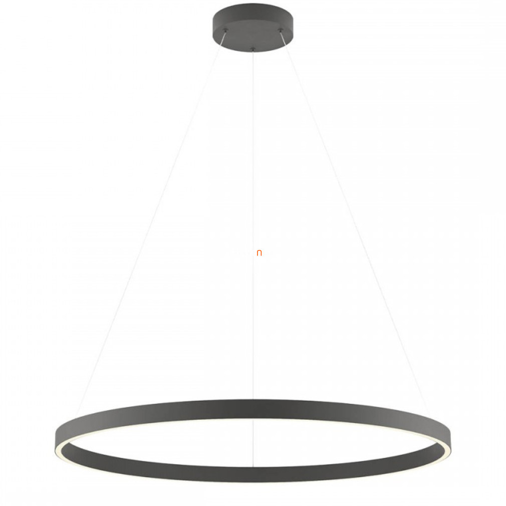 Lampă suspendată cu LED reglabilă cu întrerupător 50 W, alb cald, negru mat - Febe Redo 01-2873