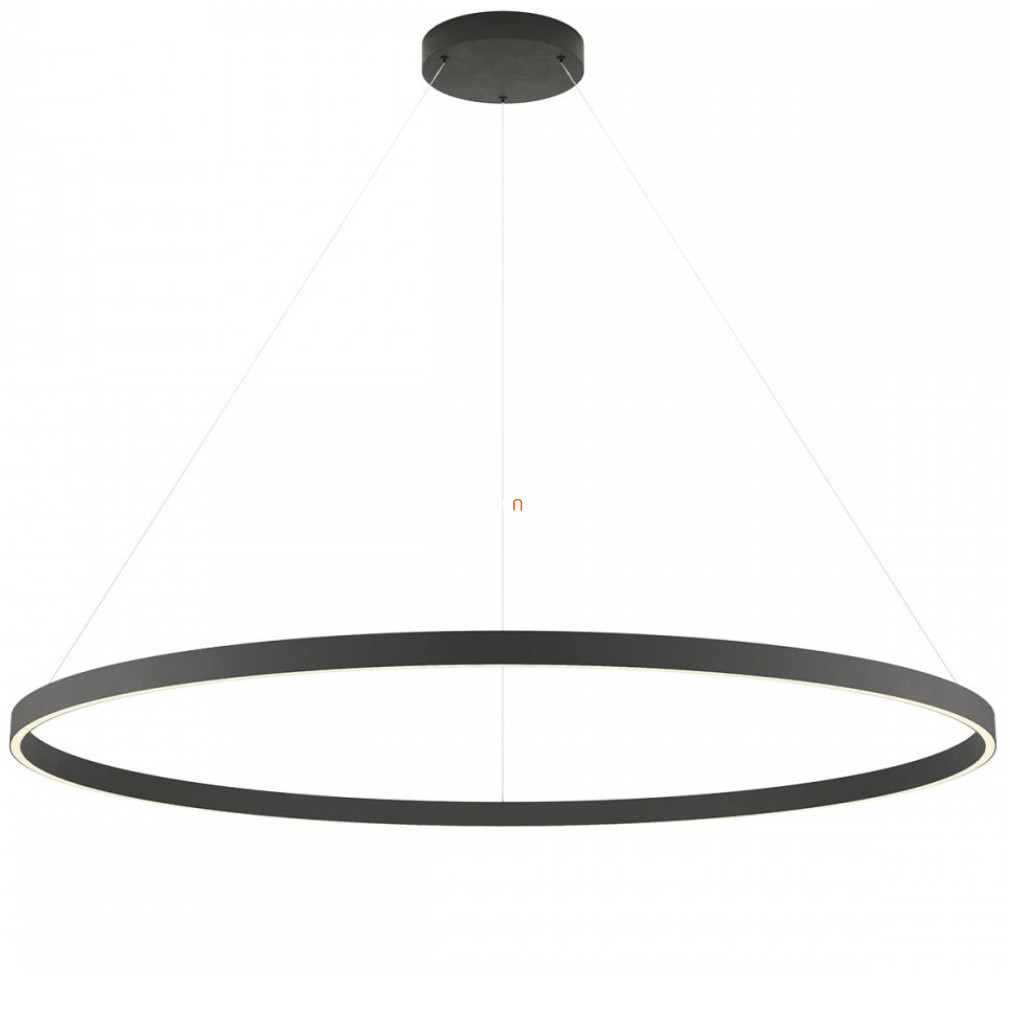 Lampă suspendată cu LED reglabilă cu întrerupător 75 W, alb cald, negru mat - Febe Redo 01-2885