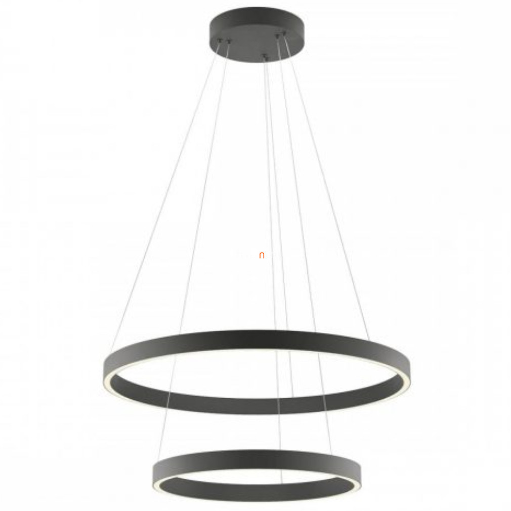 Lampă suspendată cu LED reglabilă cu întrerupător 62 W, alb rece, negru mat - Febe Redo 01-2892