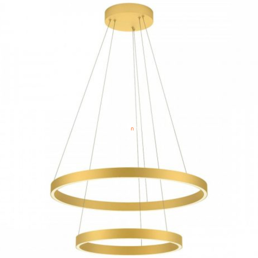 Lampă suspendată cu LED reglabilă cu întrerupător 62 W, alb cald, auriu - Febe Redo 01-2889