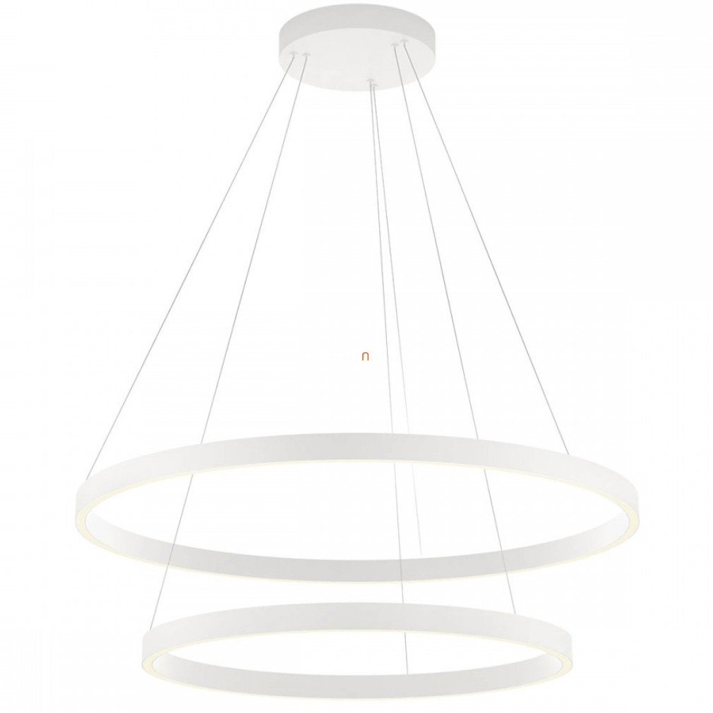 Lampă suspendată cu LED reglabilă cu întrerupător, 82 W, alb cald, alb mat - Febe Redo 01-2893