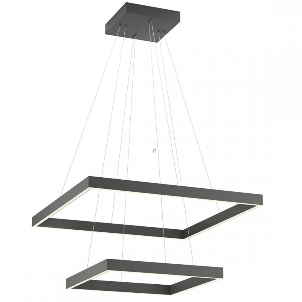 Lampă suspendată cu LED reglabilă cu întrerupător 75 W, alb cald, negru mat - Febe Redo 01-2915