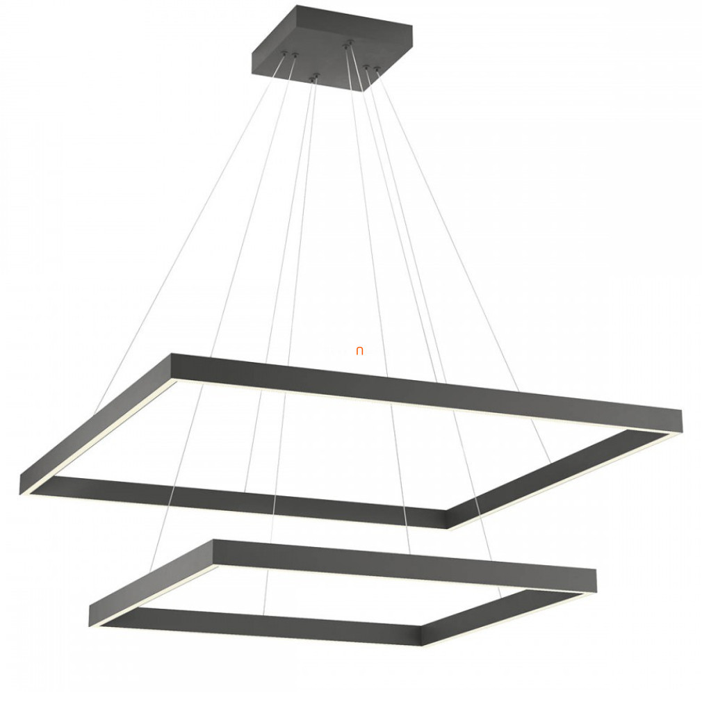Lampă suspendată cu LED reglabilă cu întrerupător 100 W, alb cald, negru mat - Febe Redo 01-2921