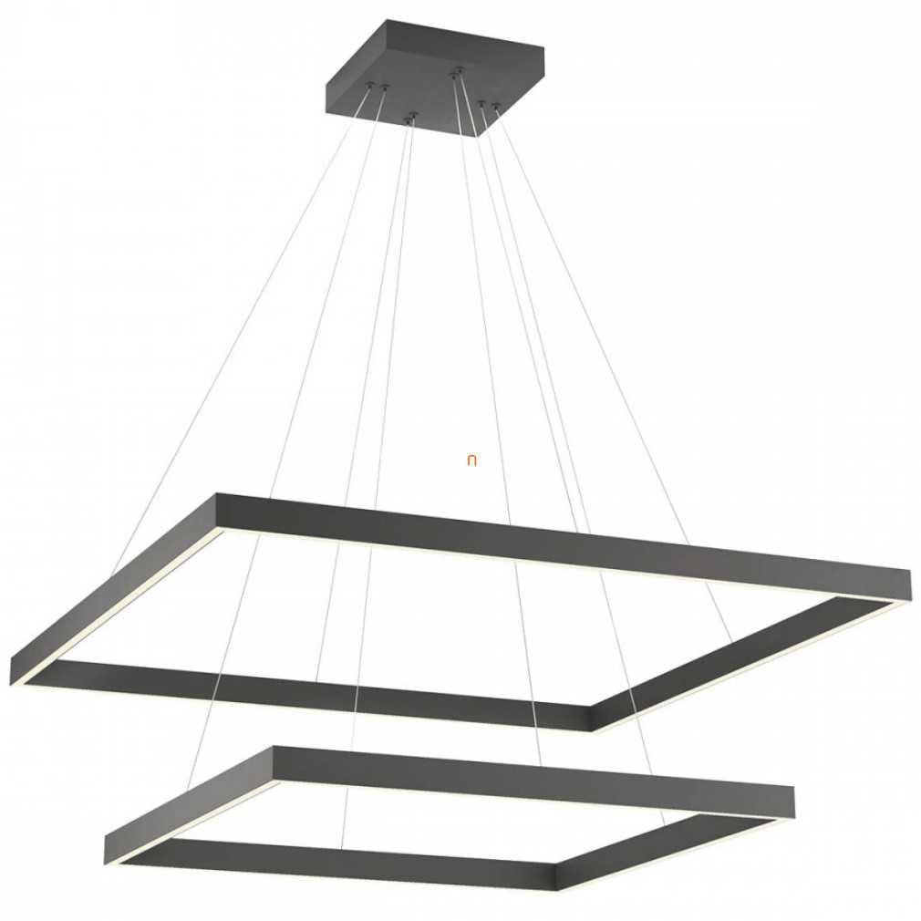 Lampă suspendată cu LED reglabilă cu întrerupător 100 W, alb rece, negru mat - Febe Redo 01-2922