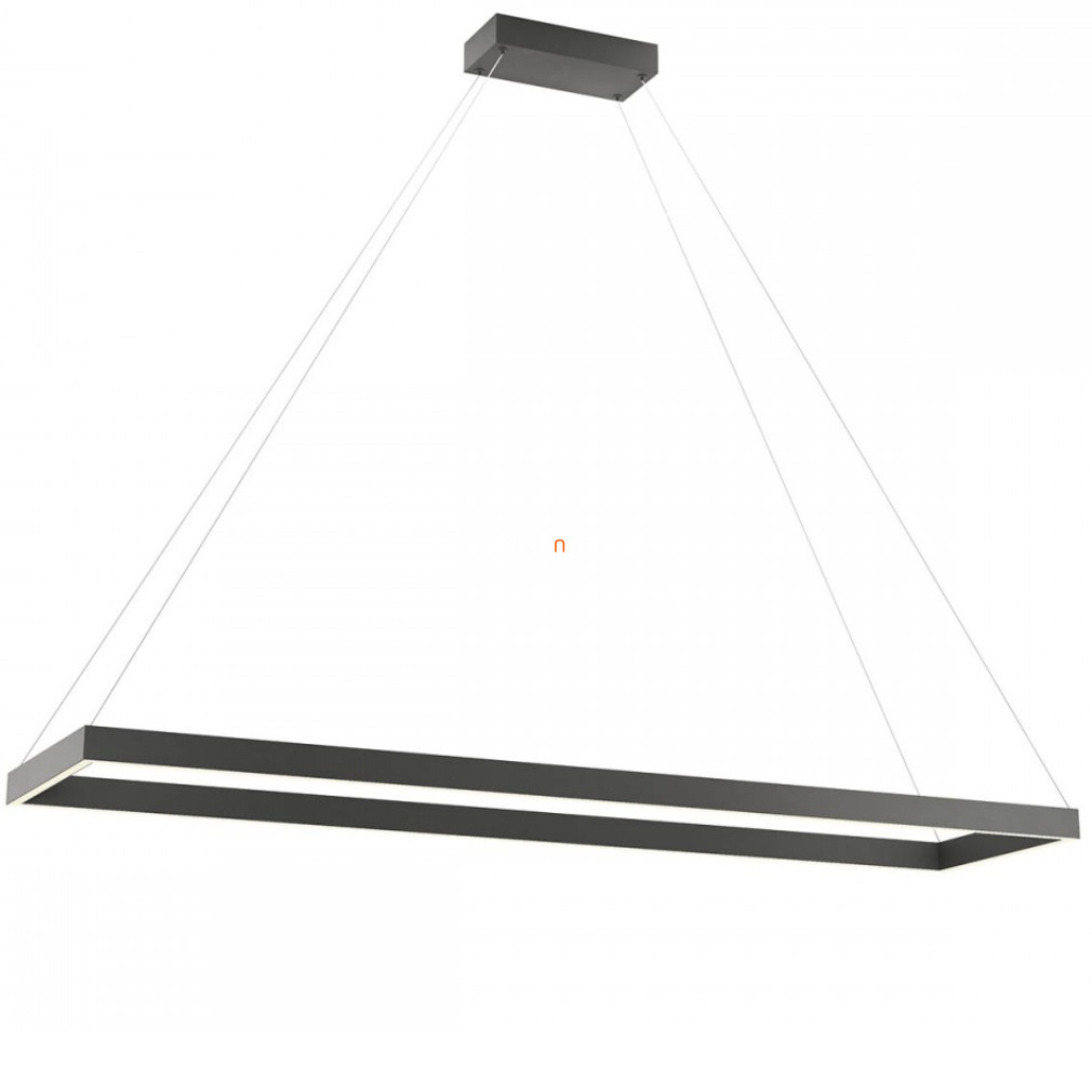 Lampă suspendată cu LED reglabilă cu întrerupător 50 W, alb cald, negru mat - Febe Redo 01-2927