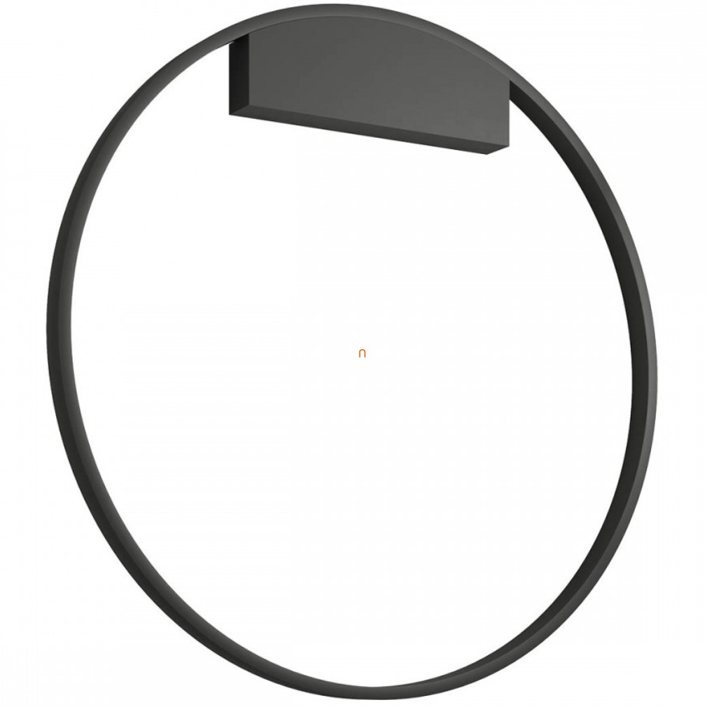 Lampă LED de perete cu întrerupător, 50 W, alb cald, negru mat - Febe Redo 01-2831