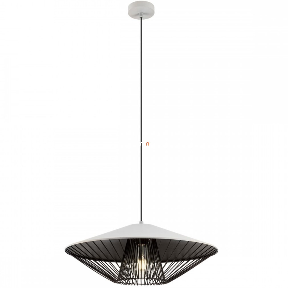 Lampa suspendată 49,5 cm, alb mat-negru mat - Grill Redo 01-3008