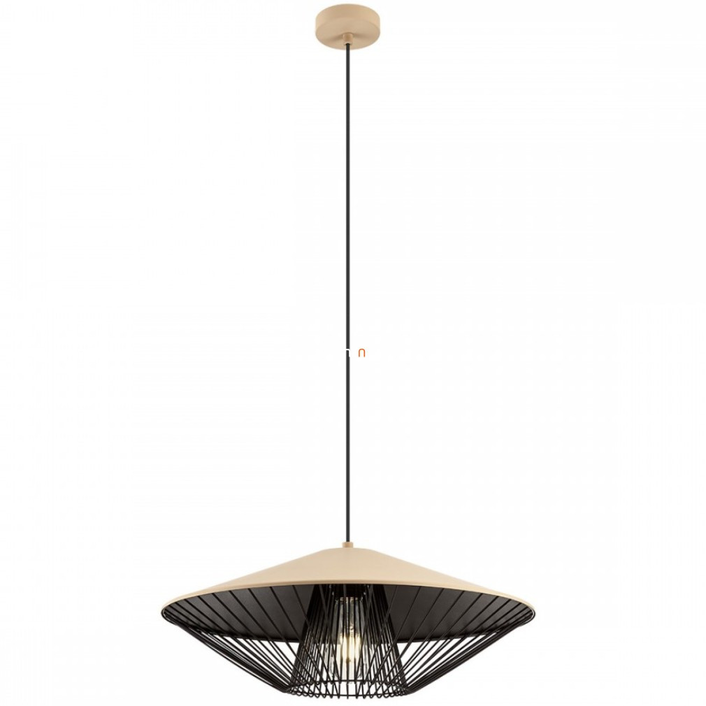 Lampa suspendată 49,5 cm, bej-negru mat - Grill Redo 01-3011