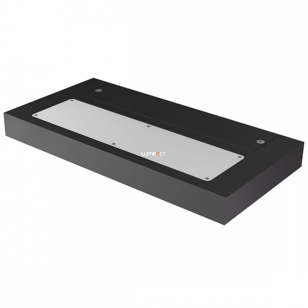 Lampa LED de perete 30 W, alb cald, negru mat - Lamina Redo 01-3016