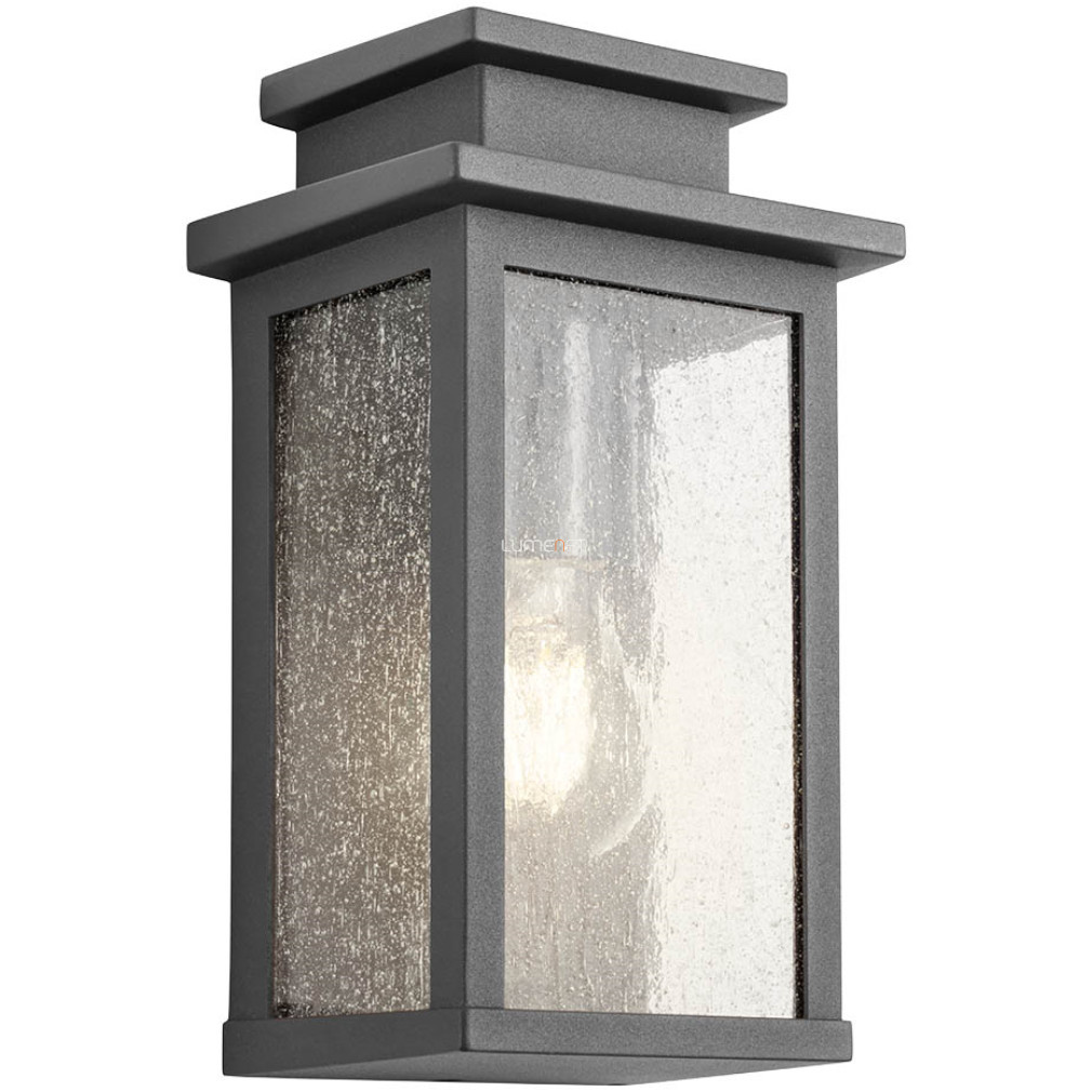 Lampa de perete din sticlă pentru exterior, culoare rugină - Yard Redo 90461