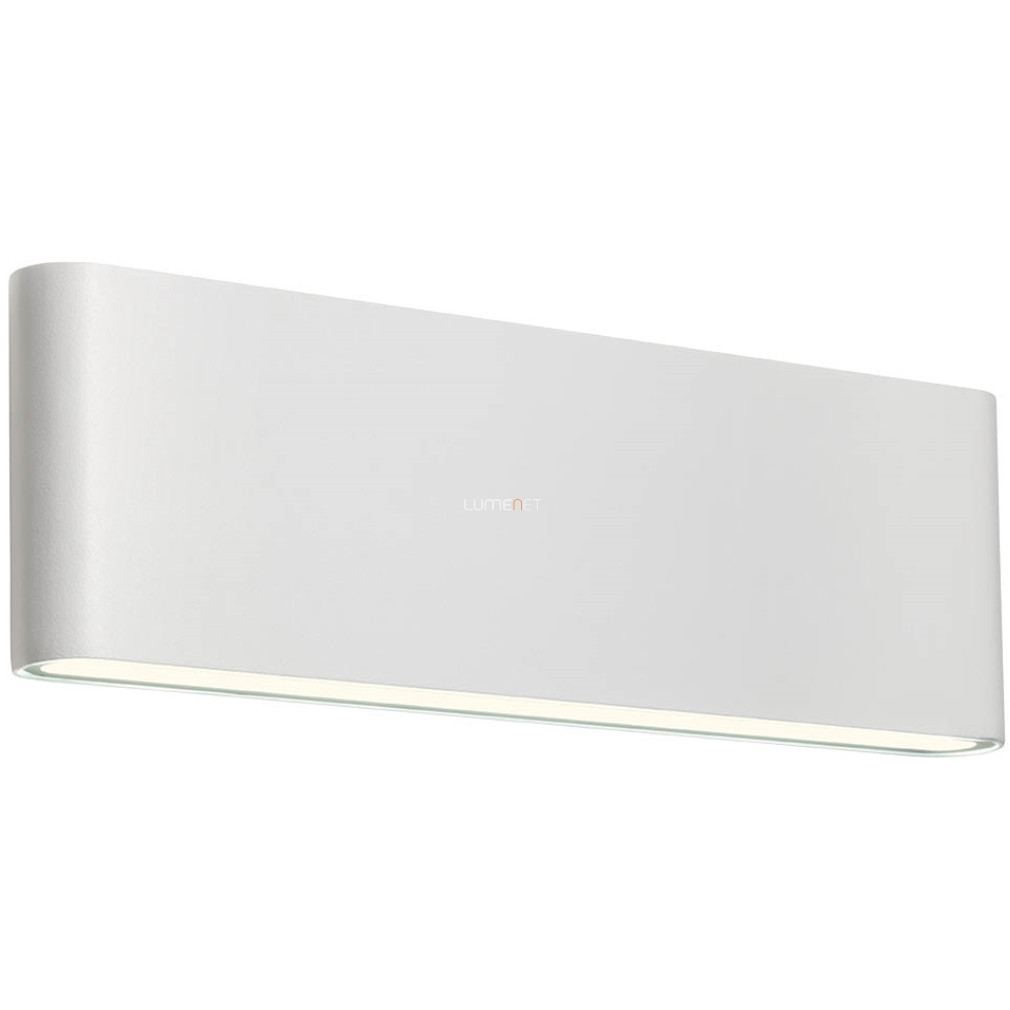 Aplică de exterior cu LED sus/jos, alb mat, 3x9 cm (buzunar)