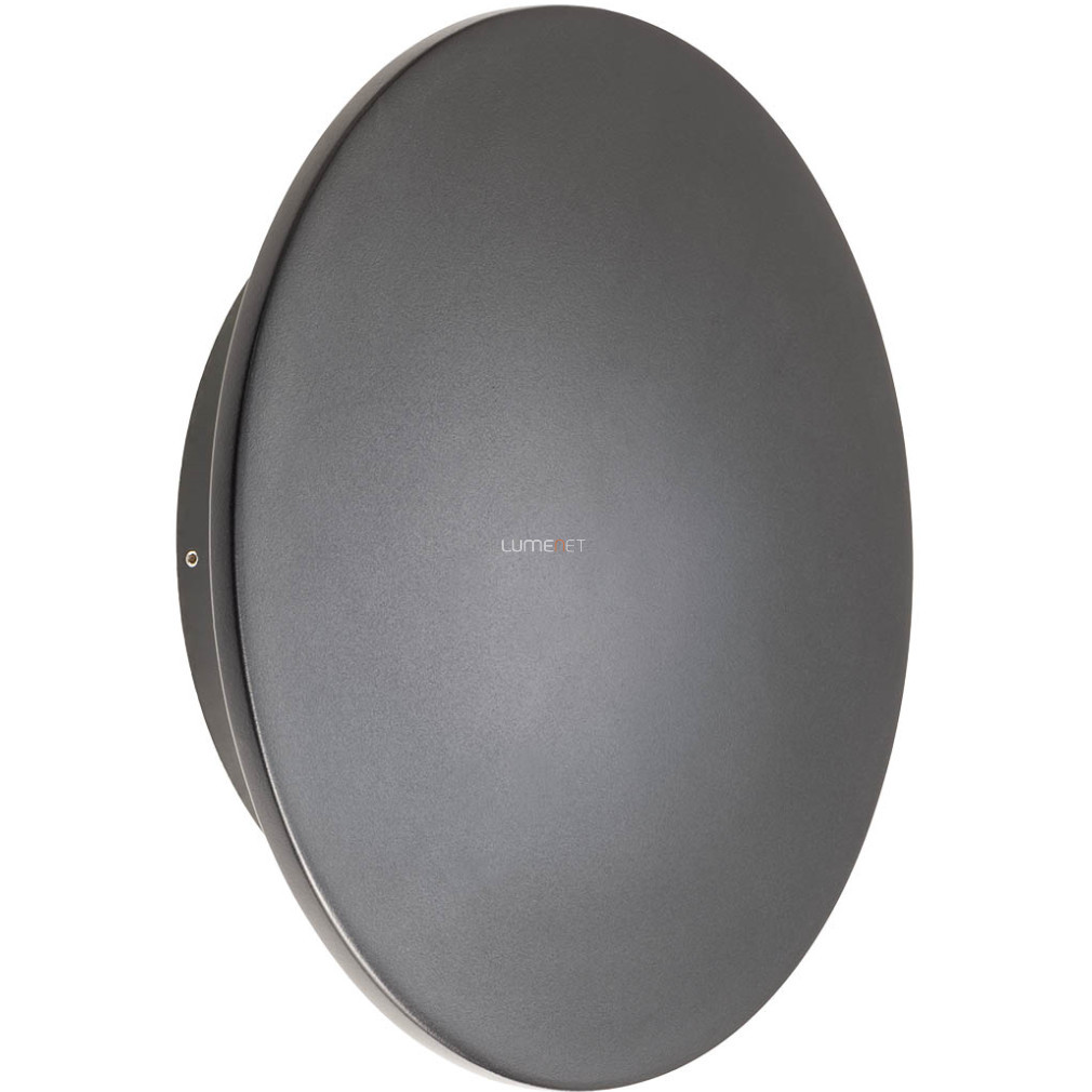 Lampă LED de exterior pentru perete, culoare negru mat, rotundă, 30 cm - Tanit Redo 90542