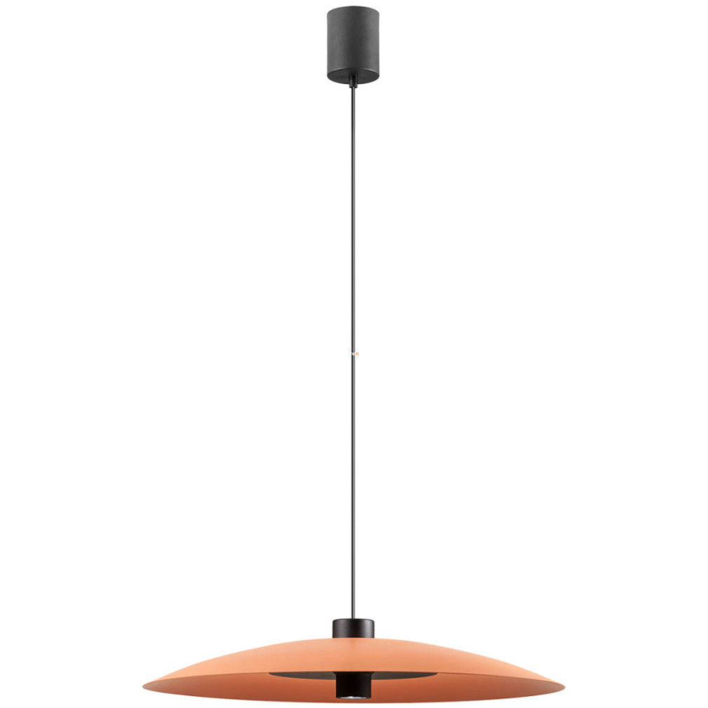 Lampa suspendată cu LED cu lumină indirectă, în culoarea teracotă mată - Lars Redo 01-3020
