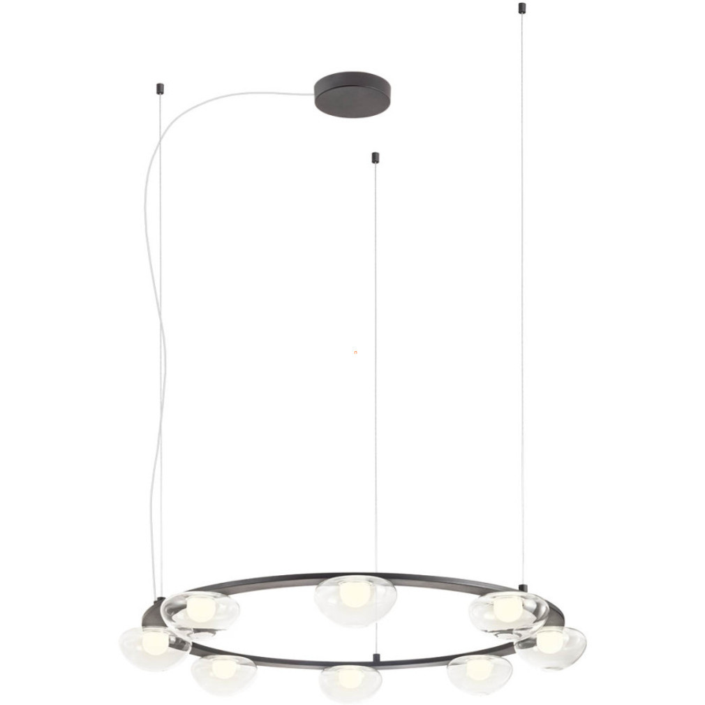 Lampa suspendată cu LED reglabilă, negru mat, 89 cm - Sinclair Redo 01-3250