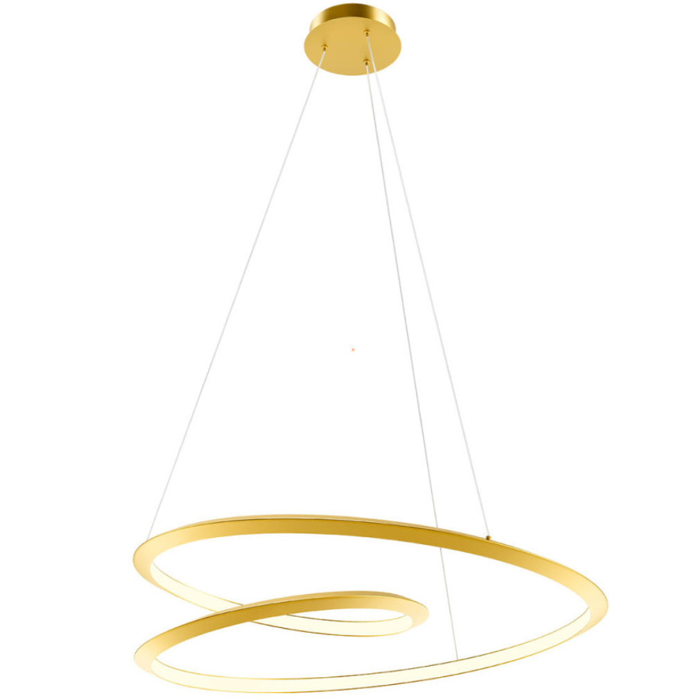 Lampa suspendată cu LED reglabilă, culoare auriu mat, 100 cm - Storm Redo 01-3380