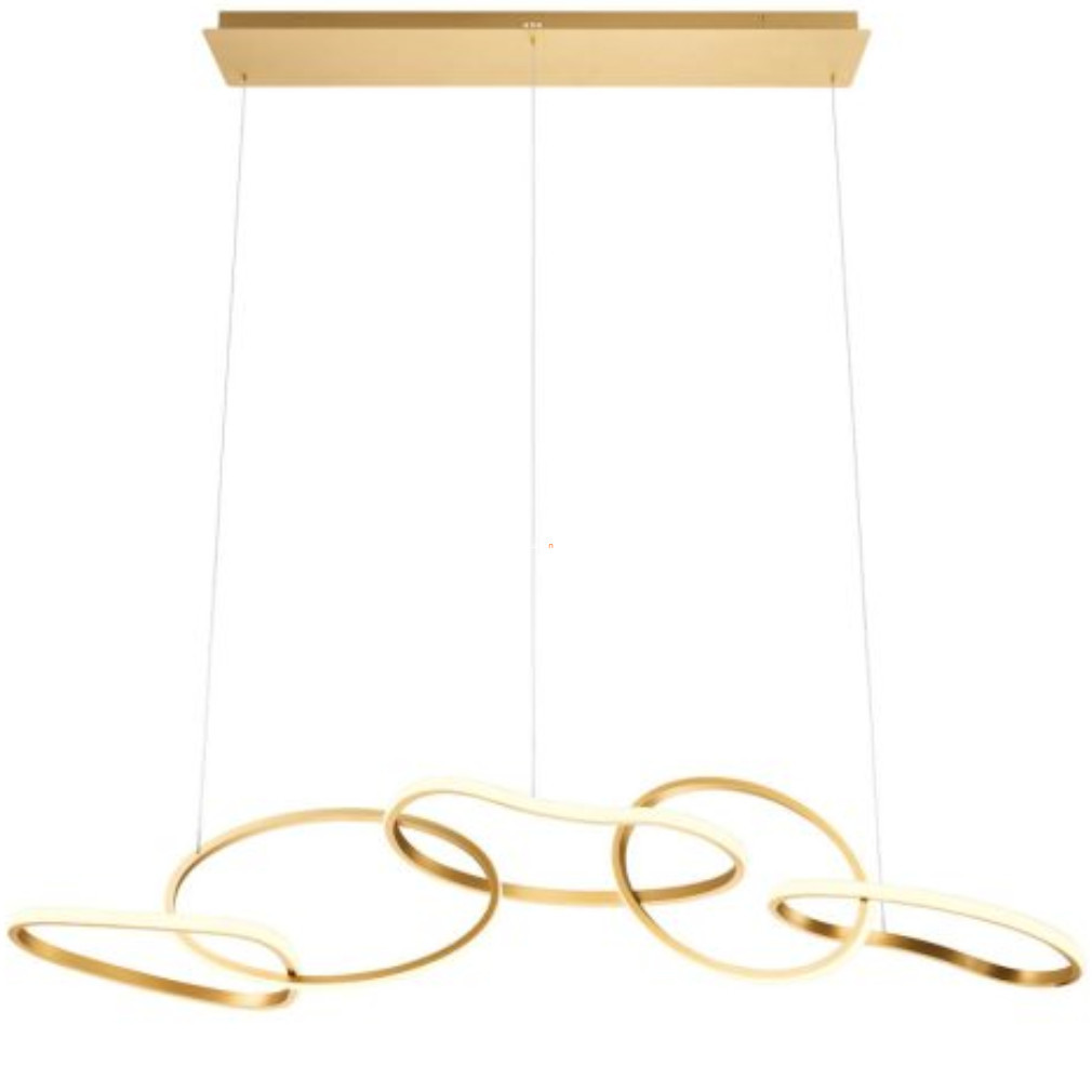 Lampa suspendată LED cu design în culoarea auriu mat, 150 cm - Bias Redo 01-3392