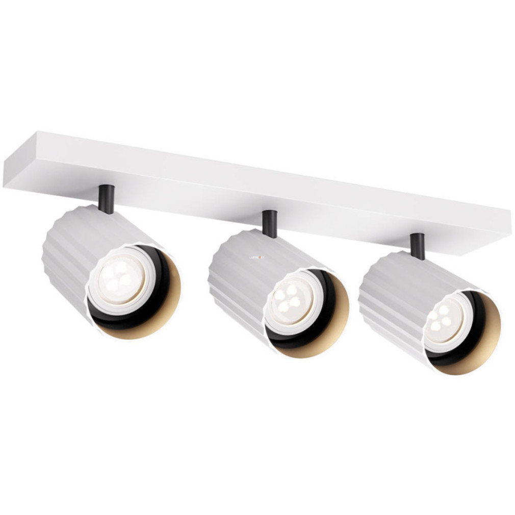 Spot cu margini striate, cu 3 socluri, alb - Delphi Redo 01-3404