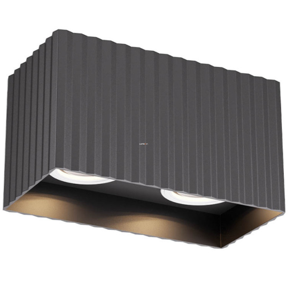 Spot de tavan cu 2 socluri, negru mat - Delphi Redo 01-3412