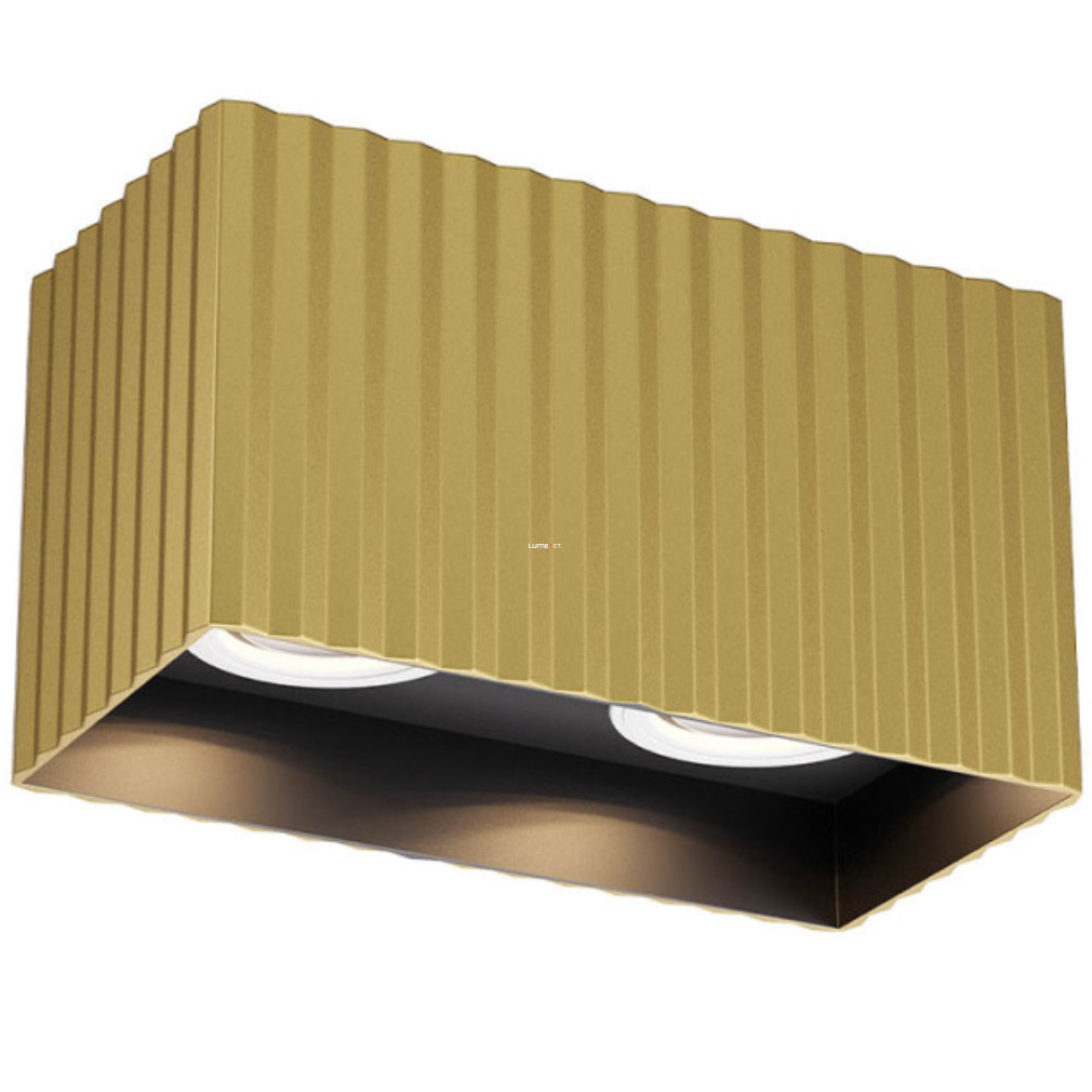 Spot de tavan cu 2 socluri, culoare auriu mat - Delphi Redo 01-3411