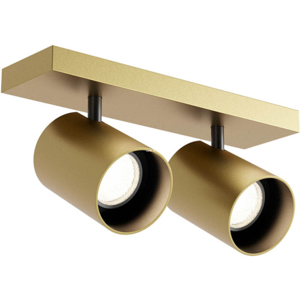 Spot cu 2 socluri, culoare auriu mat - Corinth Redo 01-3441