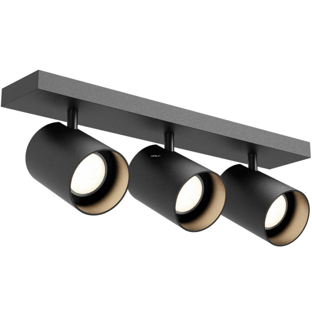 Spot cu 3 socluri, negru - Corinth Redo 01-3445