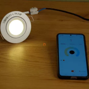   Spot LED încastrat Connect Smart 4,7 W, alb rece-cald, culoare albă, trei bucăți - Scop Lutec 8304602446