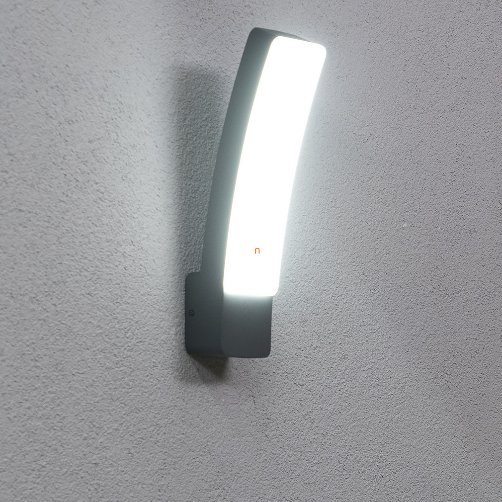 Lampă LED de exterior cu perete curbat, 18 W, alb rece, antracit-opac - Kira Lutec 5288902118