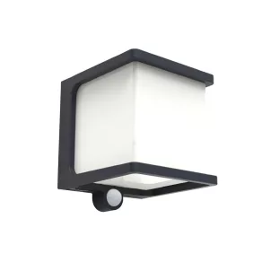   Senzor de mișcare LED solar pentru exterior, cu detectare de mișcare, 8 W, alb rece - Doblo Lutec 6940101125