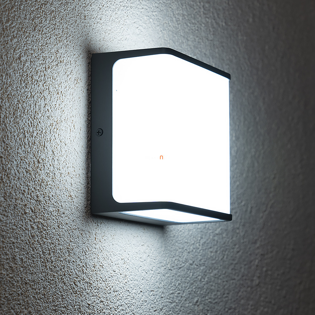 Lampă LED de exterior pentru perete 22 W, alb rece, grafit-opală - Doblo Lutec 5105003125