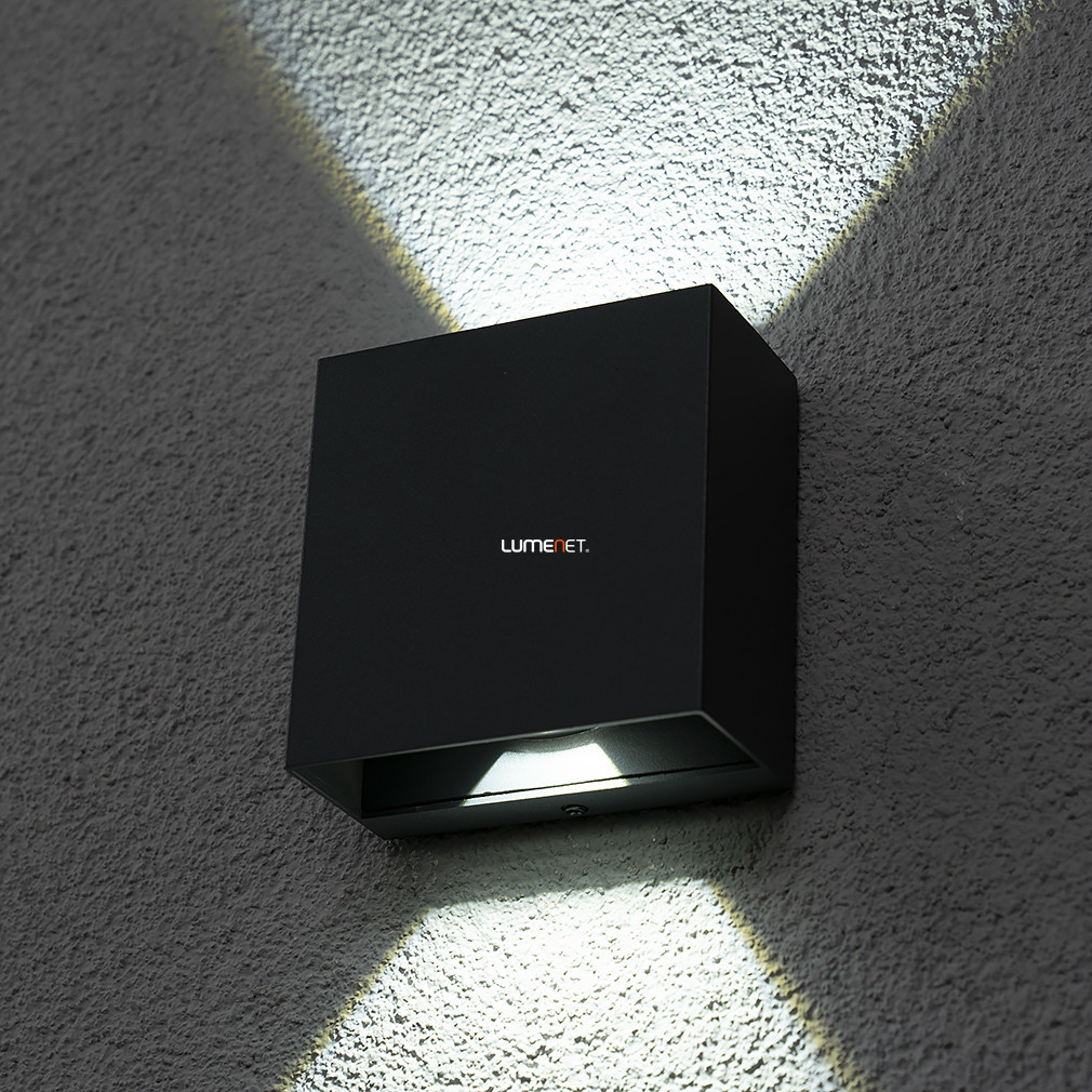 Lampă LED de exterior pentru iluminare ascendentă/descendentă, 10 W, alb rece, antracit - Gemini Beams Lutec 5104005118