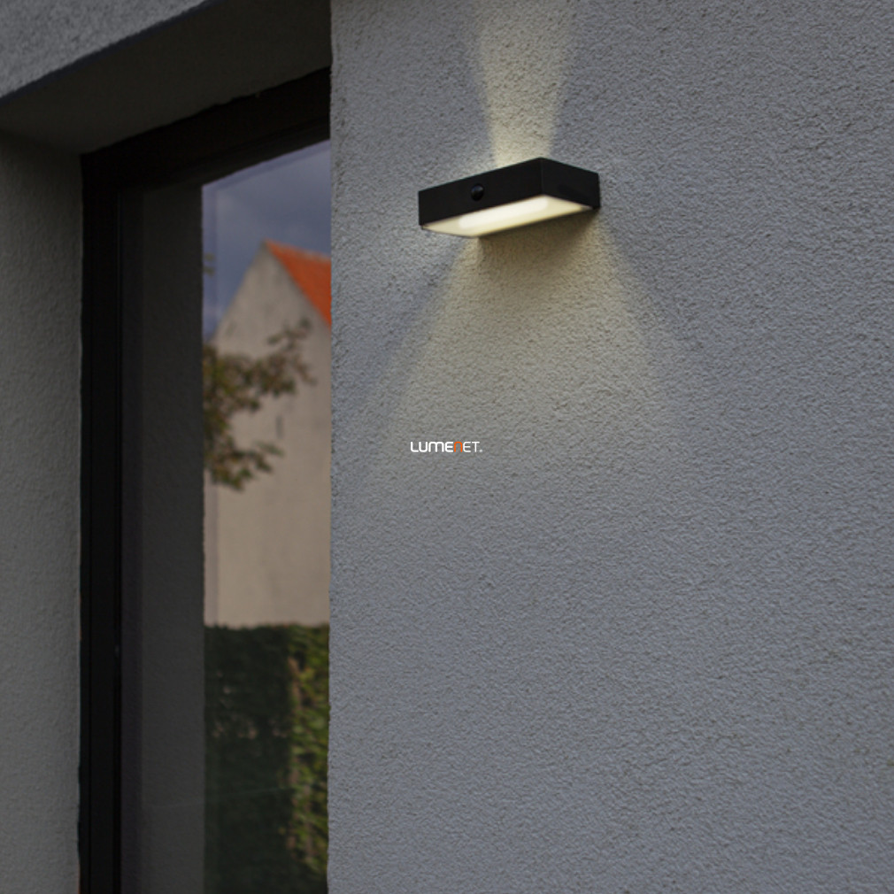 Connect Smart Solar LED de perete pentru exterior 5 W, alb topit rece (Fadi)