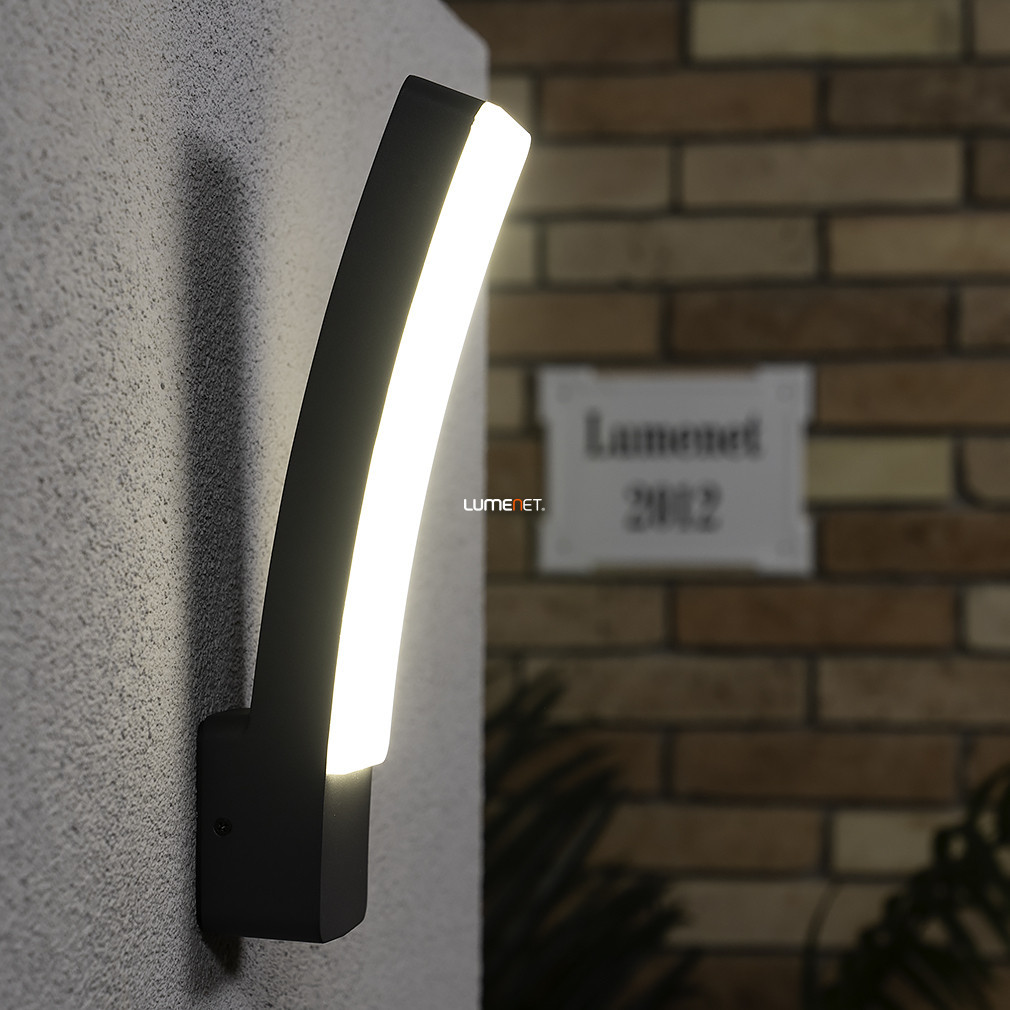 Connect Smart lampă LED de exterior pentru perete 19 W, alb rece-cald, culoare gri - Kira Lutec 5288909118