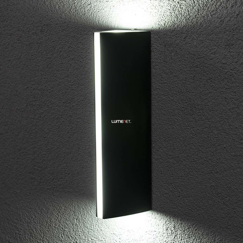 Lampă LED de exterior pentru perete 14,5 W, alb rece, gri - Leo Lutec 5192702335