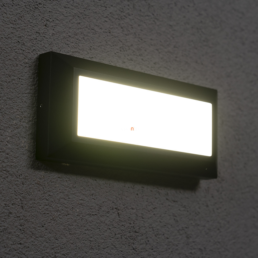Lampă LED de exterior pentru perete, 11 W, alb cald, negru mat - Helena Lutec 5191605012