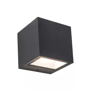   Lampă LED de exterior pentru iluminare ascendentă/descendentă, 9 W, alb rece, culoare gri - Gemini Lutec 5189114118