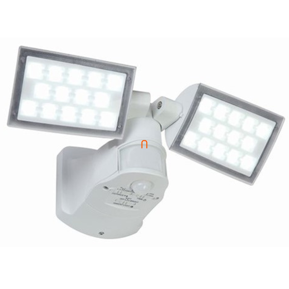 Lutec senzor de mișcare de perete în aer liber lampă LED 2x16W (Peri)