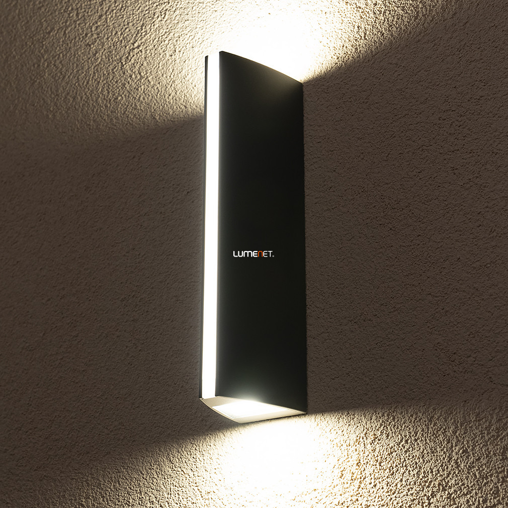 Lampă LED de exterior pentru perete 14 W, alb cald, gri opal - Leo Lutec 5192701335